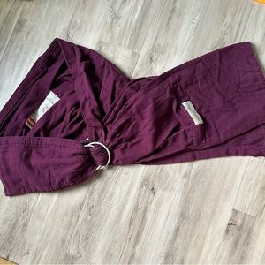 Maya ring sling. Purple.